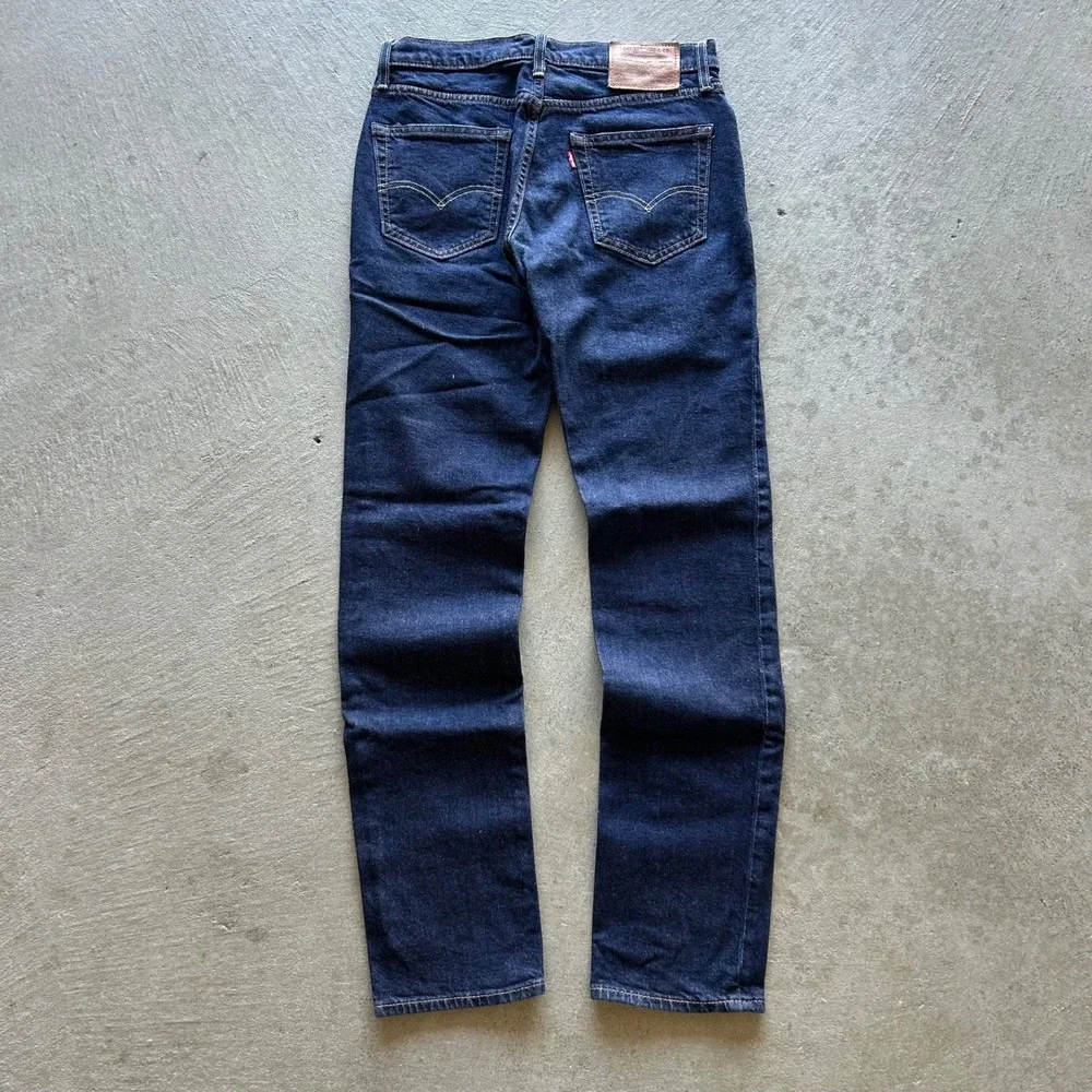 Levis Premium 511 Jeans Mens 30x34 Dark‎ Wash Denim Big E Slim Fit Pants